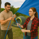 Premium 10mm Blue Polypropylene Rope 3 Strand - 75m Mini Coil | Durable, Heavy-Duty