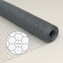 Premium Rabbit Netting – Galvanized Steel Finish Garden Fencing, Hexagonal Hole