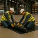 Damp Proof Membrane – Blue Polythene Sheeting, 4m x 25m, 1000 Gauge