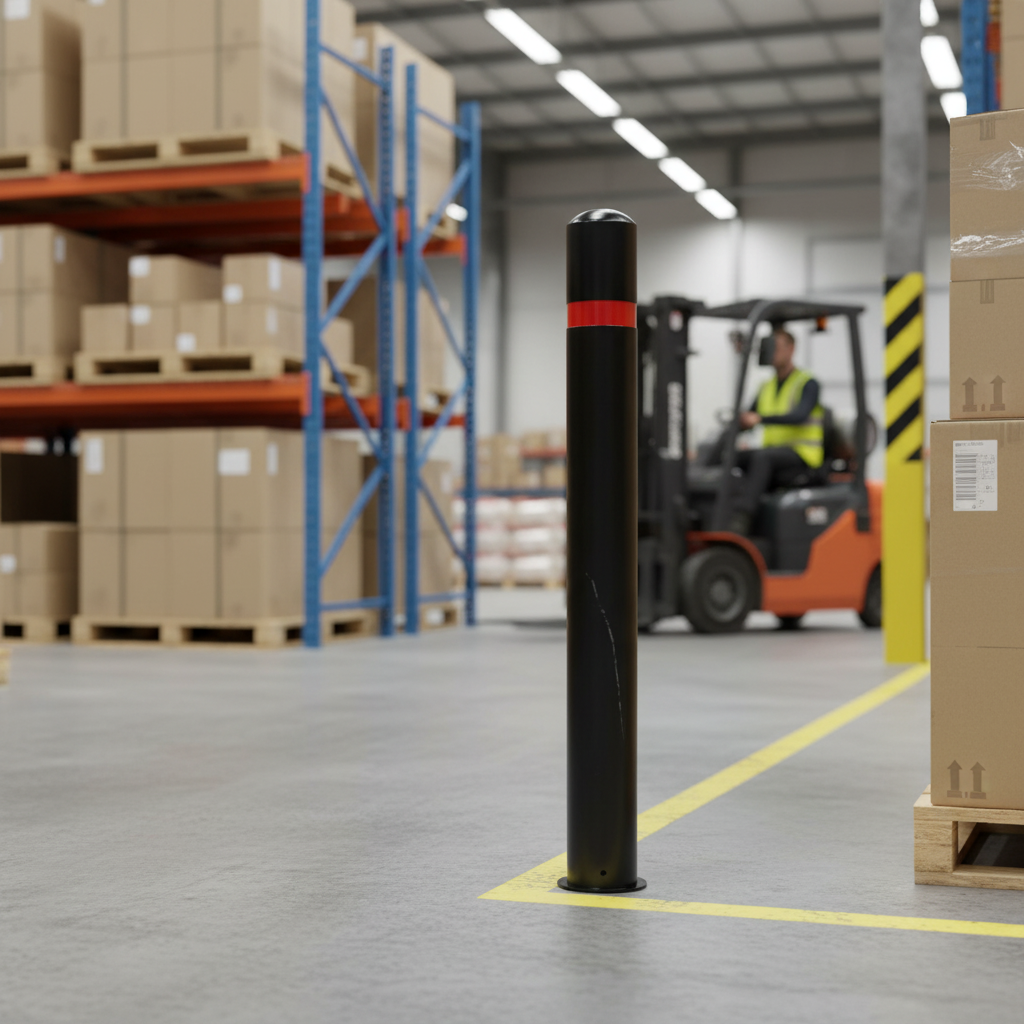 Premium Heavy Duty Polyurethane Bollard for Vehicle Impact Protection