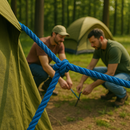 12mm Blue Polypropylene Rope 3 Strand – Heavy-Duty, Waterproof & Super Strong | 50m Mini Coil