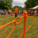 6mm Orange Polypropylene Rope 3 Strand – 220m Coil Heavy-Duty