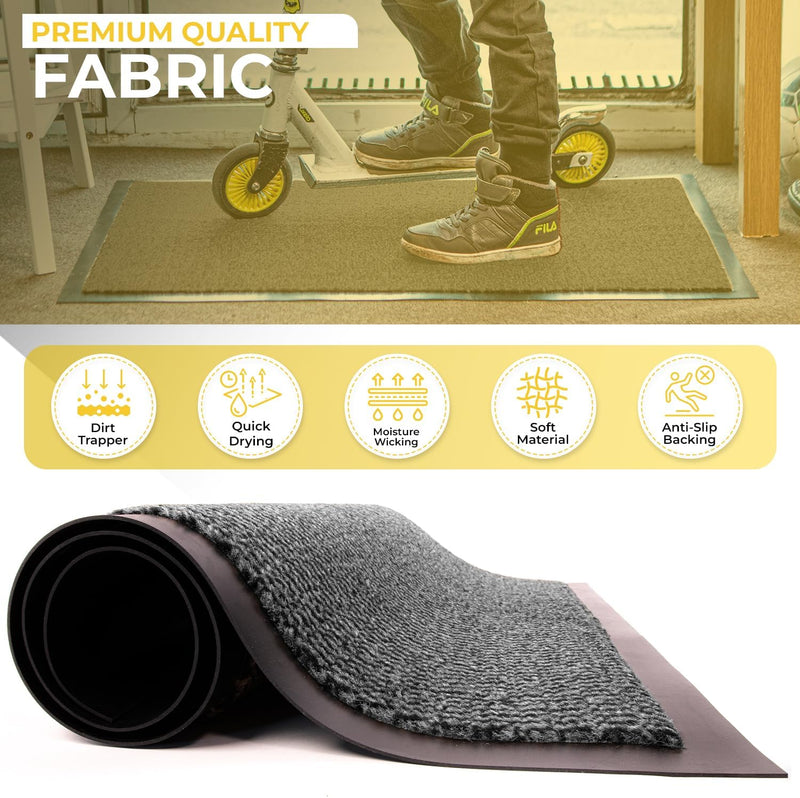 Industrial Heavy Duty Non Slip Rubber Barrier Mat For Indoor/Outdoor