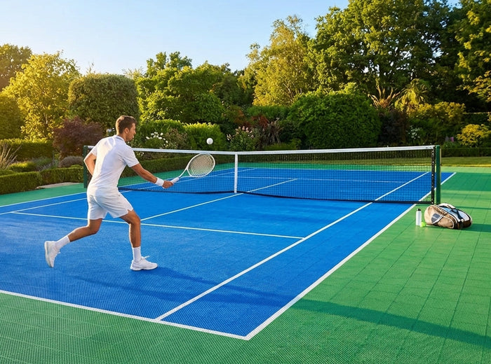 Tennis Court Tile System
