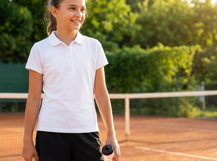 Custom Junior Girls Polo Shirts