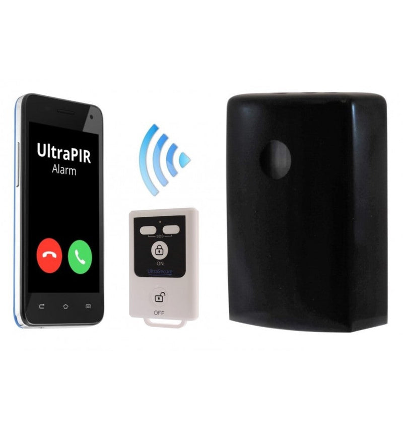 Black 3G UltraPIR GSM Alarm With Rubber Hood