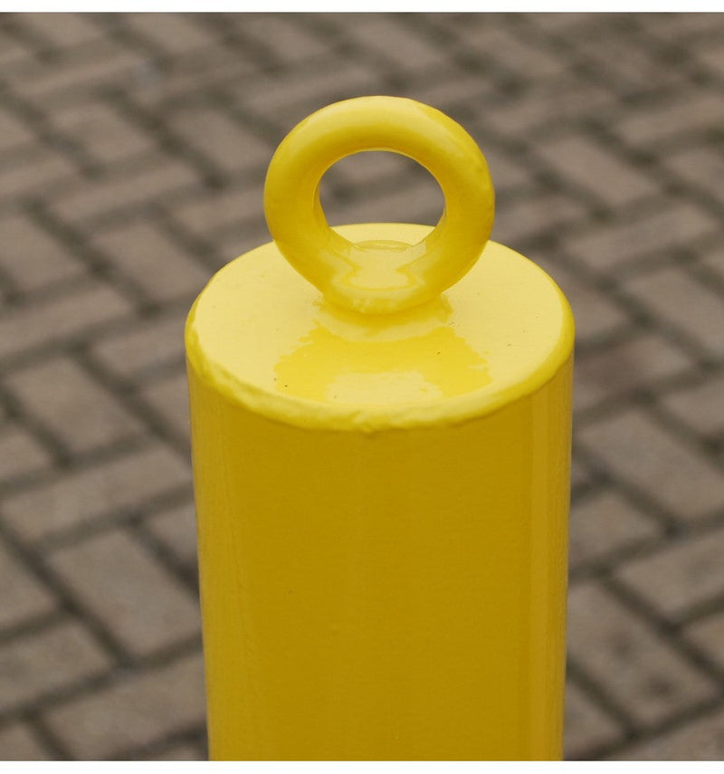 Sienna 76mm Removable Yellow Security Post & Chain Eyelet