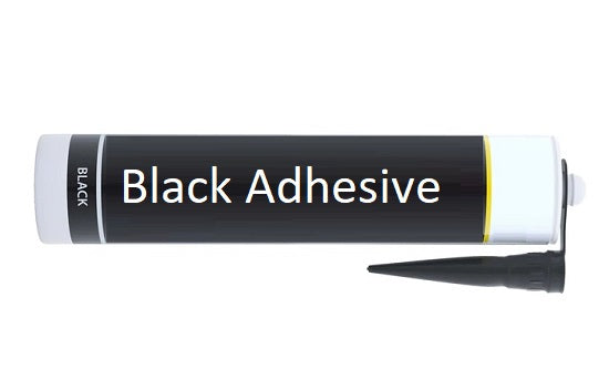 Black Adhesive & Sealant For Garage Door Seal