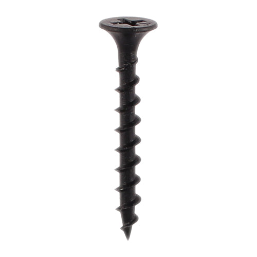Drywall Screws - Coarse Thread - PH - Bugle - Black - 3.5 x 32