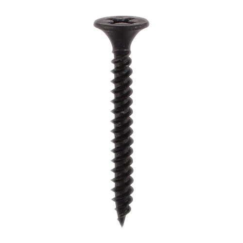 Drywall Screws - PH - Bugle - Fine Thread - Black - 3.5 x 32
