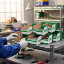 Premium Flat Pack Cardboard Parts Bins - Versatile & Cost Effective