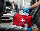Premium Electric Vehicle First Aid Kit with Hydrofluoric Acid Treatment, BS 8599-2:2014 Compliant Supplies and Essential Emergency Items