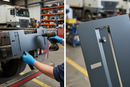 Premium Number Plate Adapter for Secure Forklift Mounting - Compatible with Various Models