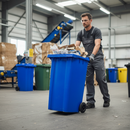 Premium 240 Litre Wheelie Bin for Recycling and Waste Management