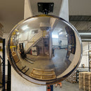570mm Diameter Half-Sphere Safety Dome Mirror, 180° View