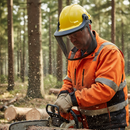 Premium M2 Forestry Visor with Stainless Steel Mesh and Compatible with Helmets and Browguards