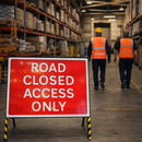 Road Closed Access Only Sign – Reflective – Zintec Material – Temporary Traffic Management