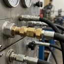 1/4in BSP Male to Female Brass Swivel, 250 Bar, 40 Lpm