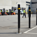 Premium Steel Cored Polyurethane Bollard with Anti-Ram Fixing for Extreme Durability and Low Maintenance