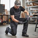Premium Heavy Duty Loose Fit Work Trousers with Holster Pockets and Four-Way Stretch for Enhanced Mobility