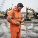 Premium Hi-Vis Lite Rain Suit - Lightweight and Protective