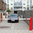 Premium Solar and Battery Operated Automatic Rising Arm Barrier for Secure Entrance Control
