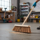 Premium 275mm Contract Soft Sweeping Broom with Natural Coco Fibre Bristles for Effective Cleaning