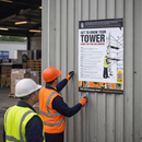 Tower Inspection Poster – 420mm x 594mm – Synthetic Paper – Internal & External Use
