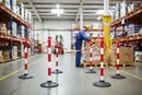 Premium Post and Chain Barrier Kit - 25 Metre Options with Multiple Color Variants for Crowd Control and Sectioning Areas
