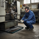 Heavy Duty General Purpose Spill Tray for Indoor and Outdoor Use (117x40x5cm)