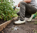 Premium Easy-On Easy-Off Wellie Shoe for Food Areas - Waterproof, Oil Resistant, Slip Resistant, Chemical Resistant