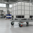 200mm Braked Swivel Plate Castor with Anti-Static Features