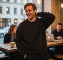 Premium Heavy Duty Sweatshirt with Drop Shoulder Style and Ribbed Cuffs for Comfort