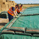 Premium Standard Gravel Bags - 50pcs for Effective Silage Sealing, 1.2m x 0.27m Size, Robust Woven Material