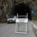 Premium Priority Over Oncoming Vehicles Supplementary Sign Diagram 811.1 - 725x275mm for Traffic Control