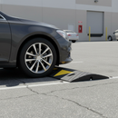 Professional Mini Compact Rubber Speed Bump 50mm - Ideal for Car Parks and Schools with Easy Installation