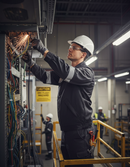Premium Fire Retardant Anti-Static ARC Flash Jacket with Triple Stitch Construction and Multiple Pockets for Enhanced Safety
