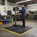 Premium Extra Thick Anti-Fatigue Matting for Workshops and Warehouses with Enhanced Traction and Comfort