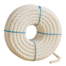 12mm White Polypropylene Rope 3 Strand – Ultra-Strong, Weatherproof & Multi-Purpose | 50m Mini Coil