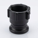 Cam Lever Adaptor 1¼in Female x 1½in Polypropylene (view 2)