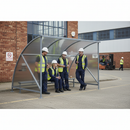 Premium Eco Smoking Shelter Designed for Public Areas with Multiple Size Options for Comfort and Compliance