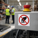 Do Not Touch Labels – 50mm x 50mm – Self Adhesive Vinyl – Indoor Use