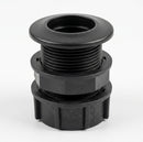 1½in BSP Male Polypropylene Outlet with Back Nut & Cap (view 2)