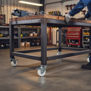 125mm Heavy Duty Fixed Plate Castor with Nylon Wheel and 200Kg Load Capacity