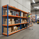 Pack of 3 Heavy Duty Industrial Shelving - 2000mm High - 500kg Capacity