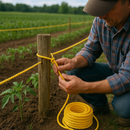 6mm Yellow Polypropylene 3-Strand Rope – Heavy-Duty, Waterproof & UV-Resistant | 50m