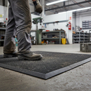 Premium Heavy Duty Anti-Slip Hygiene Mat with Disinfectant Solution Capacity for Food Preparation Areas