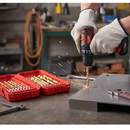 19 Piece Premium HSS-G SHOCKWAVE Titanium Metal Drill Bit Set with Case