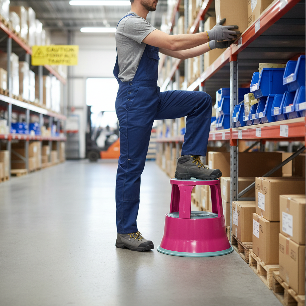 Heavy Duty Steel Kick Step for Convenient Access