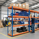 Heavy Duty Industrial Shelving - 1677mm High - 400kg Capacity - Chipboard